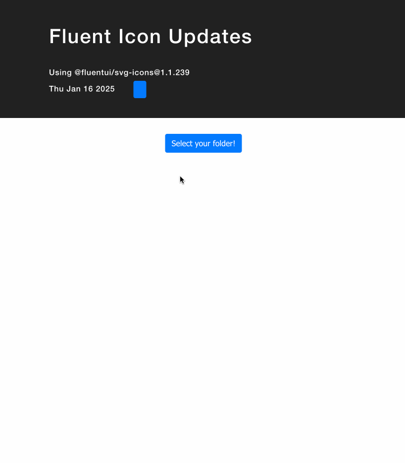 Icon diff example 1