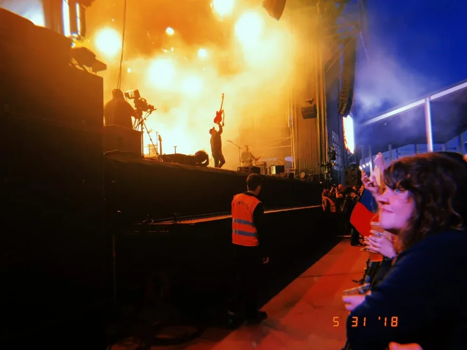 Unknown Mortal Orchestra performing at Primavera Sound