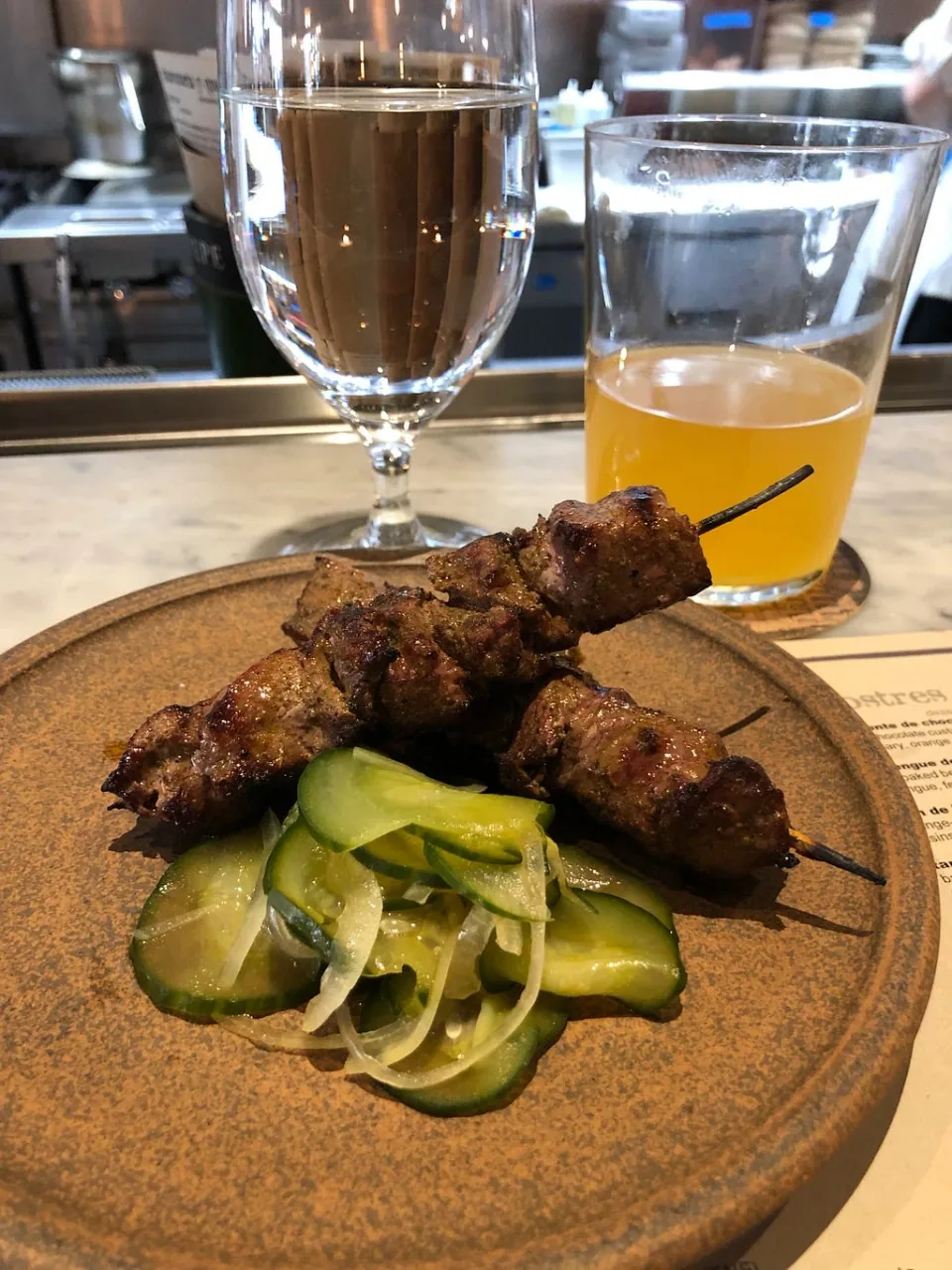 Tapas and drinks at Cúrate